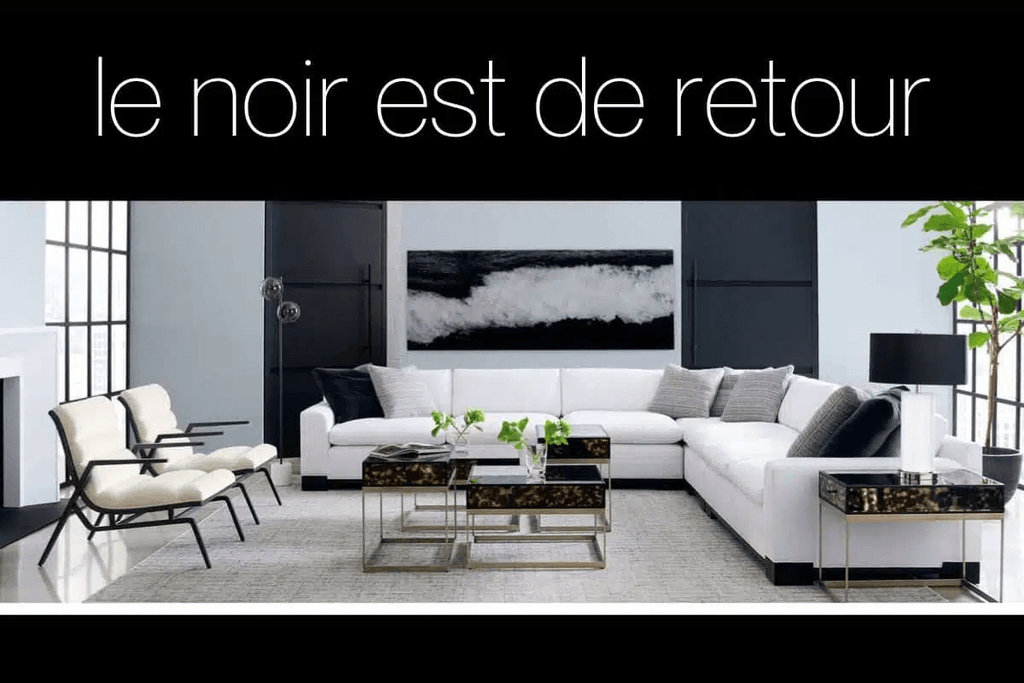 Le noir dans le mobilier de luxe : symbole d'élégance intemporelle - Mobilart