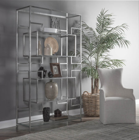 CHAMPLAIN WIDE DISPLAY SHELVES - Mobilart