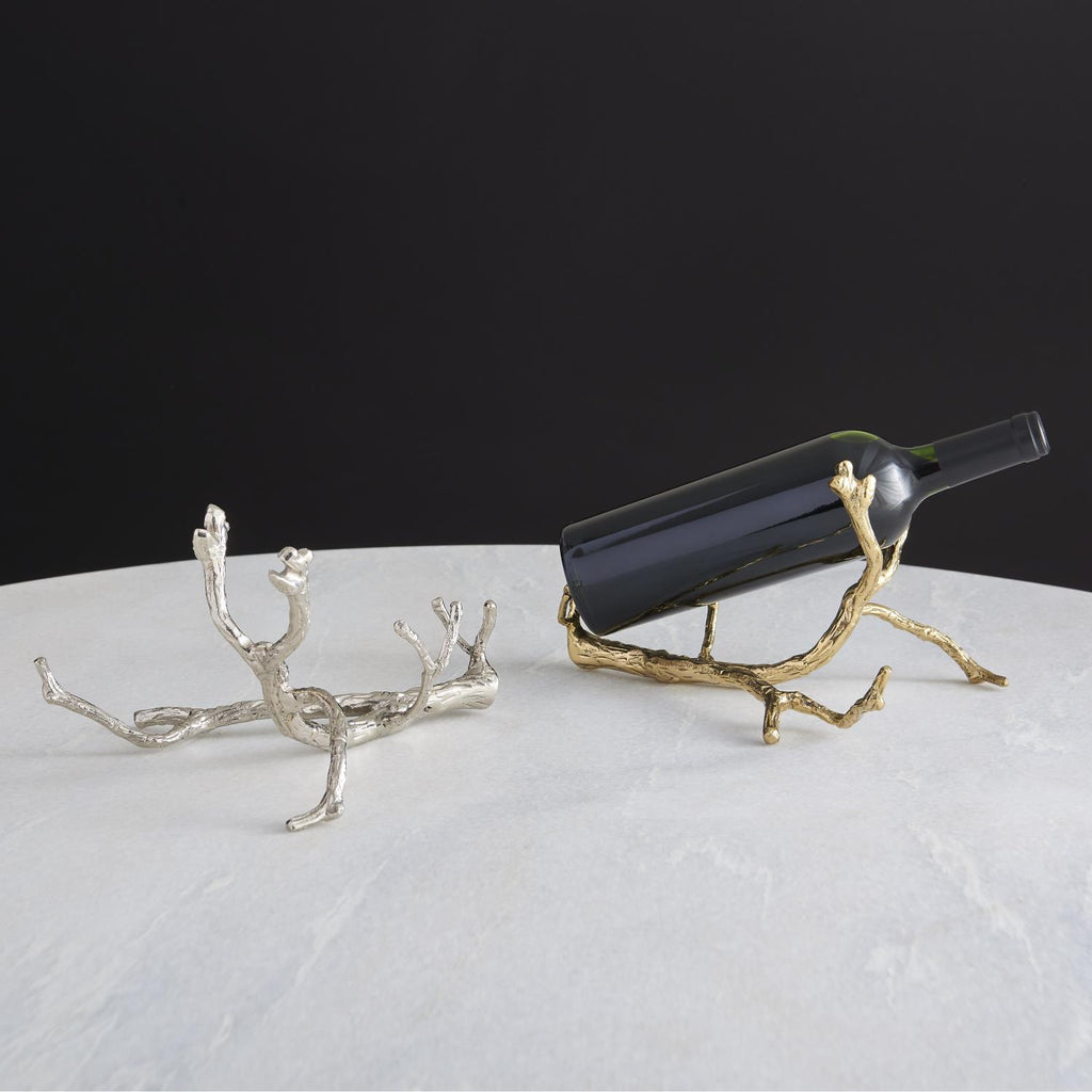 VARENNA BRASS  WINE BOTTLE HOLDER
