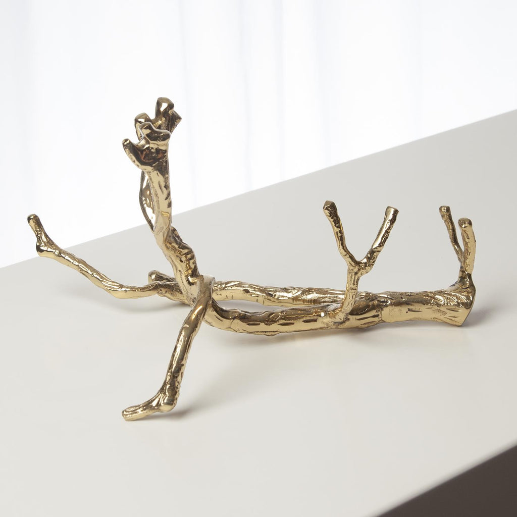 VARENNA BRASS  WINE BOTTLE HOLDER
