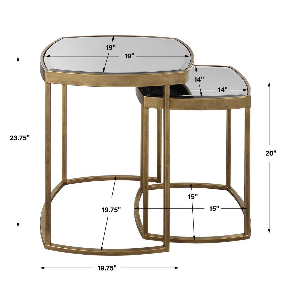 GALICIA NESTING TABLES S/2