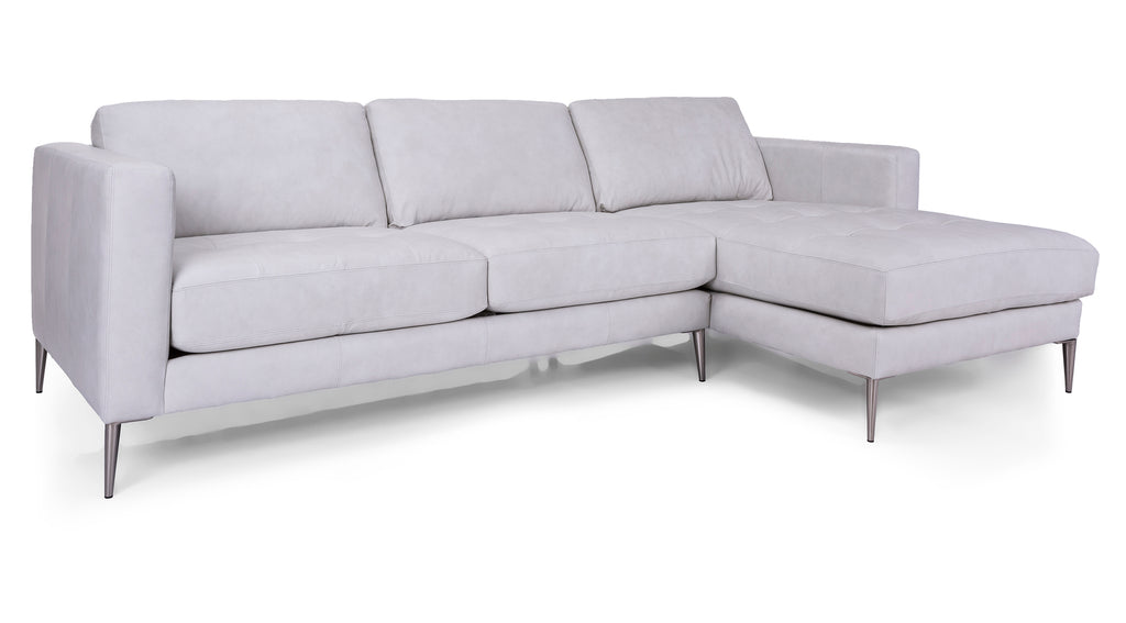 KASHAN LEATHER SECTIONAL