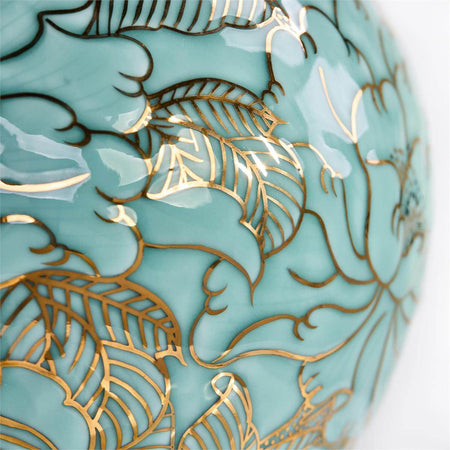 TOULOUSE TURQUOISE VASE - Mobilart