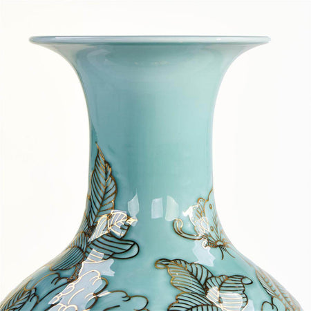 TOULOUSE TURQUOISE VASE - Mobilart