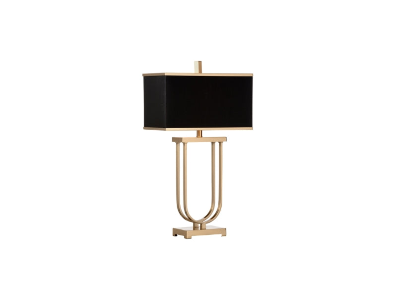 EVANS IRON BRASS LAMP