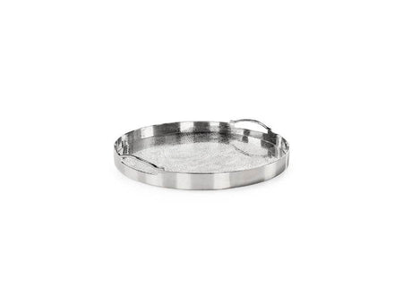 WESTON ROUND SILVER TRAY - Mobilart