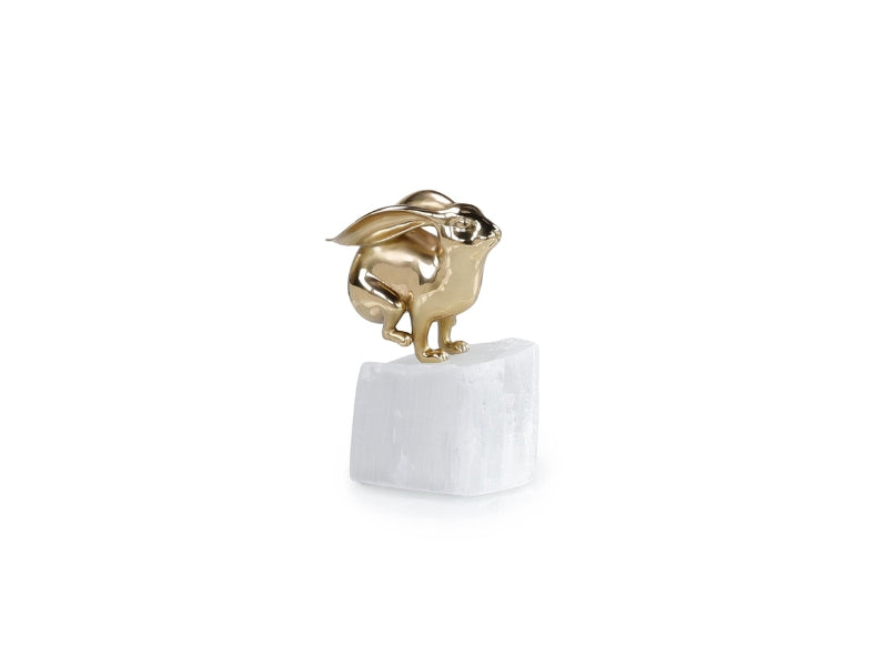 VIGO BRASS BUNNY SCULPTURE