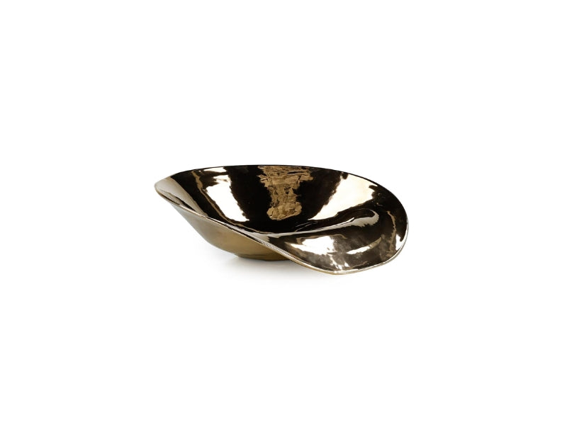 UPLAND GOLD TEARDROP BOWL