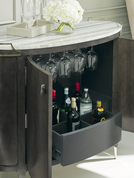 ACACIA BAR CABINET - Mobilart