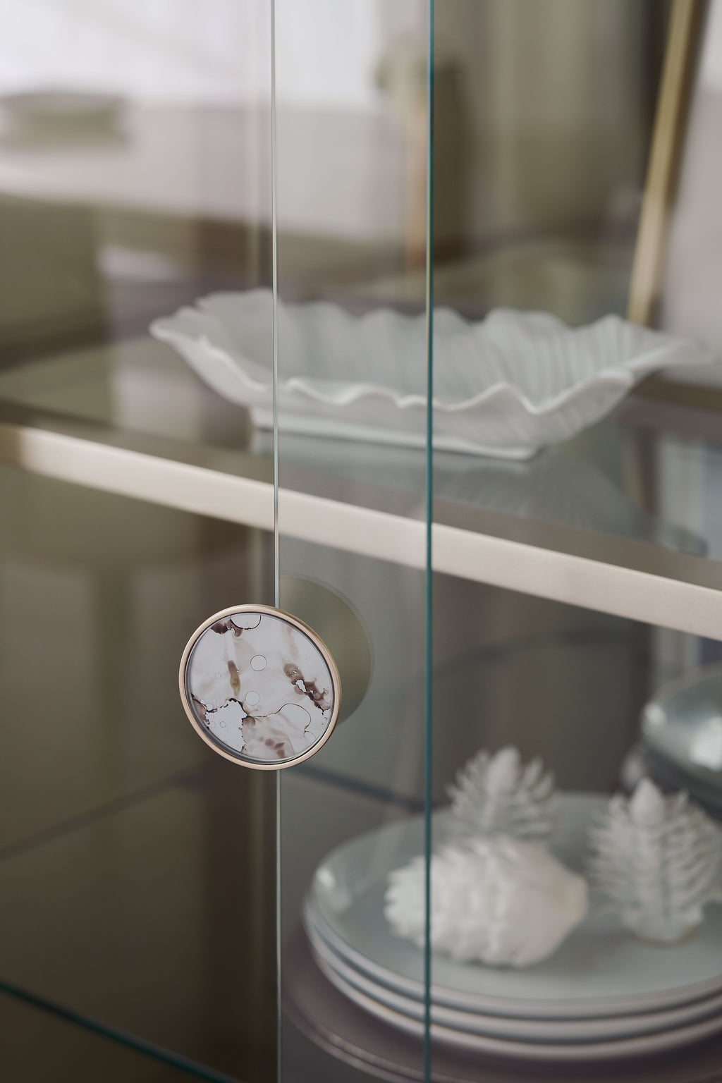 LAFAYETTE GLASS DISPLAY CABINET