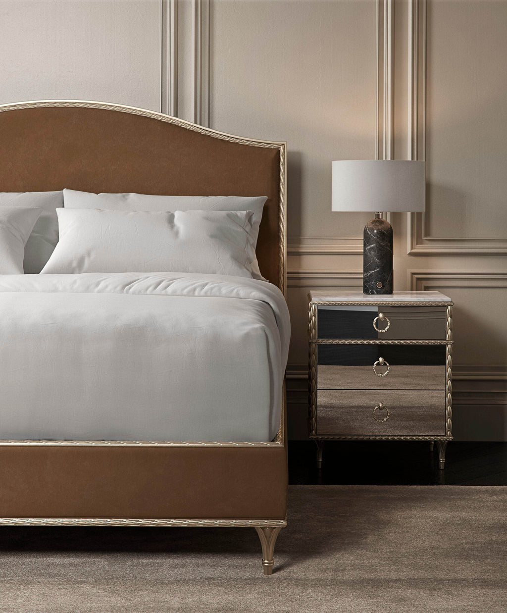 CALEDONIA NIGHSTAND - Mobilart