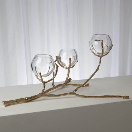 DOROTHY VASE HOLDER-BRASS 3 - Mobilart