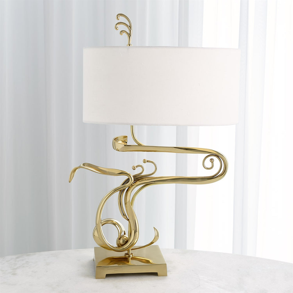 DAMIAN BRASS LAMP