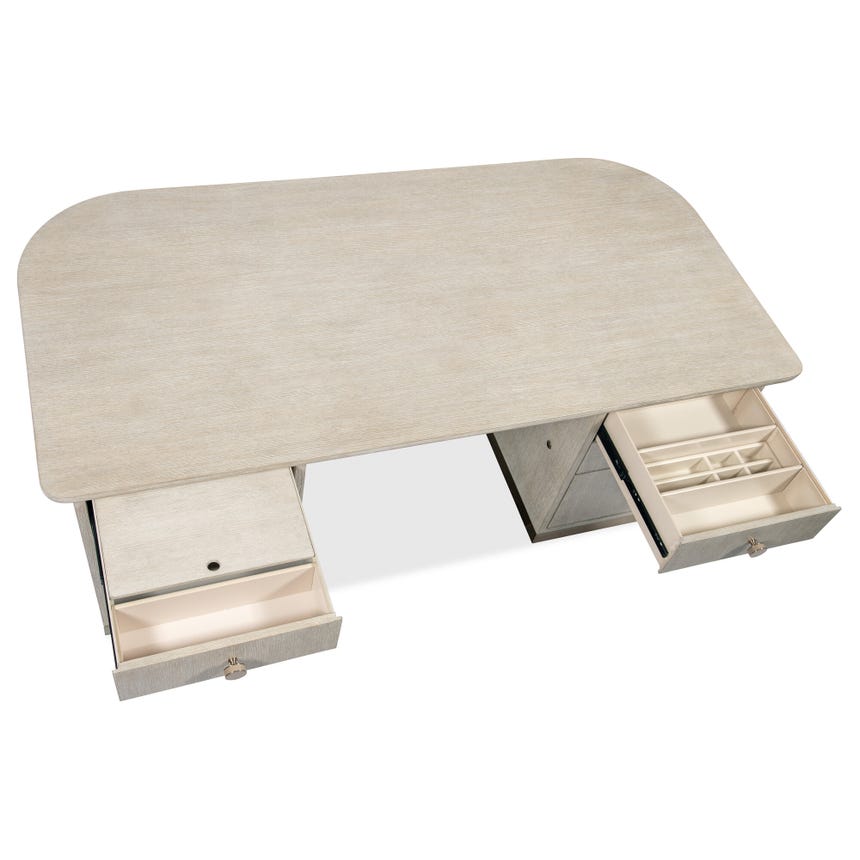 PETRA EXECUTIVE DESK BEIGE