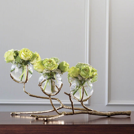 DOROTHY VASE HOLDER-BRASS 3 - Mobilart