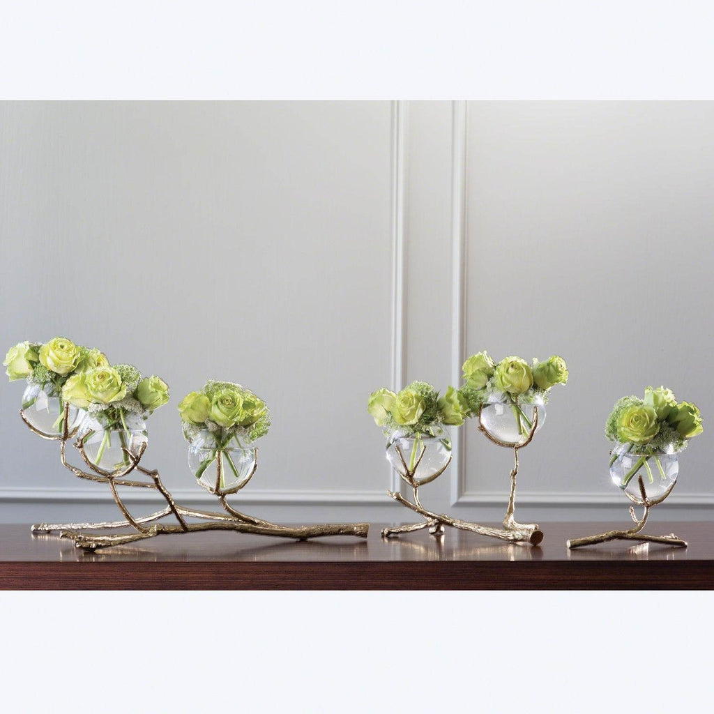 DOROTHY VASE HOLDER-BRASS 2 - Mobilart