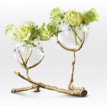 DOROTHY VASE HOLDER-BRASS 2 - Mobilart
