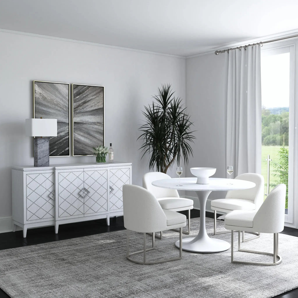 SANAGA ROUND DINING TABLE