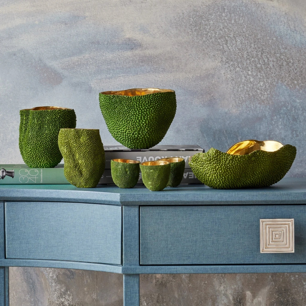 SKYROS LARGE GREEN VASE