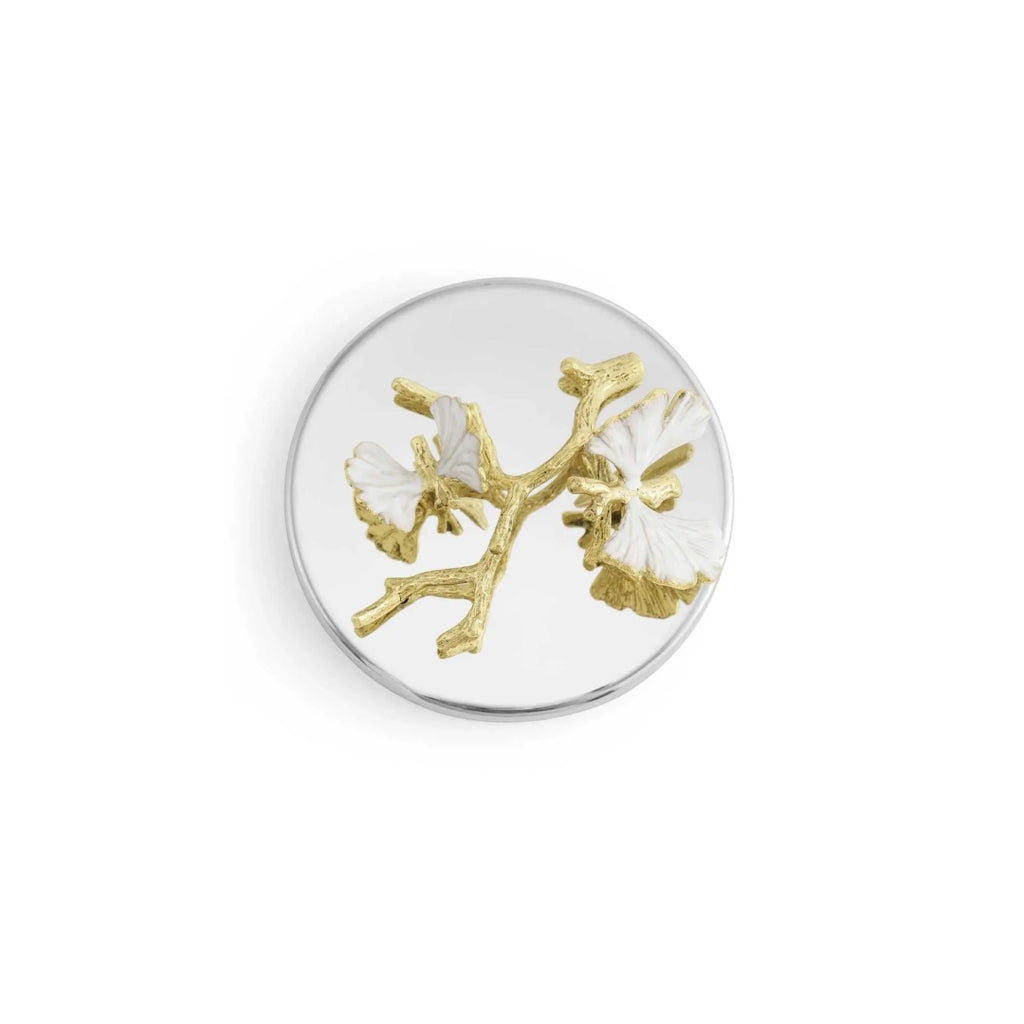 CRETE BUTTERFLY GINKGO GOLD CANDLE