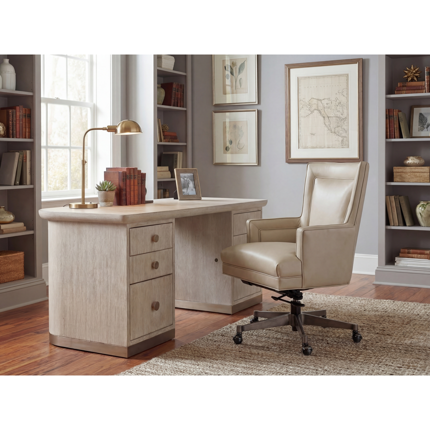 PETRA EXECUTIVE DESK BEIGE