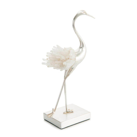 EMERY STONE QUARTZ EGRET RUNNING - Mobilart