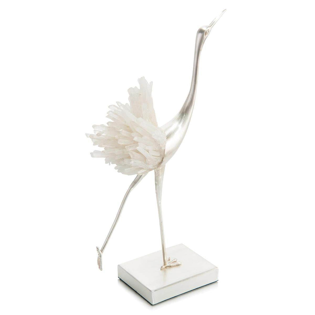 EMERY STONE QUARTZ EGRET STRETCHING - Mobilart