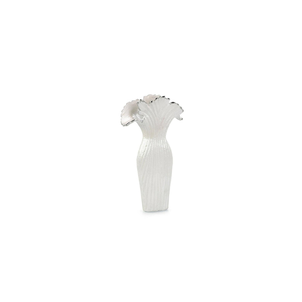 DAITO PEARLESCENT RIPPLES VASE SMALL