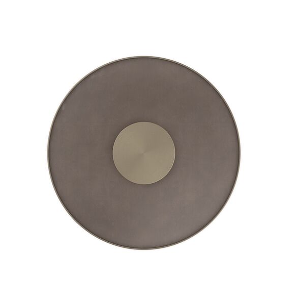 MONROE SIDE TABLE BRUSHED GOLD