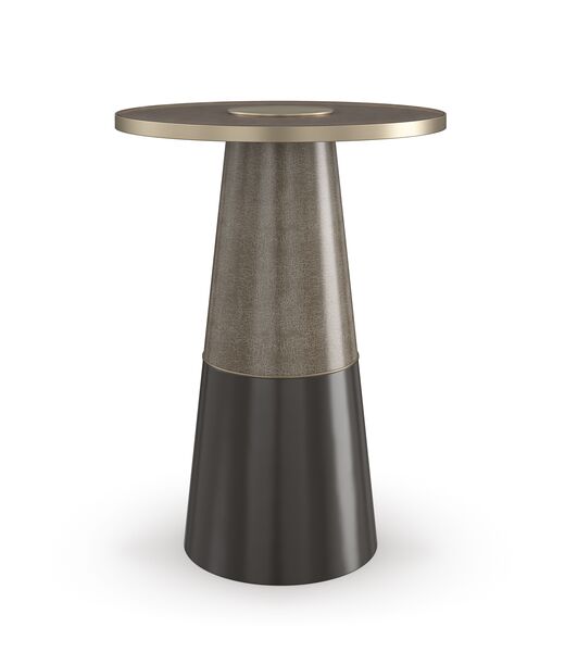 MONROE SIDE TABLE BRUSHED GOLD