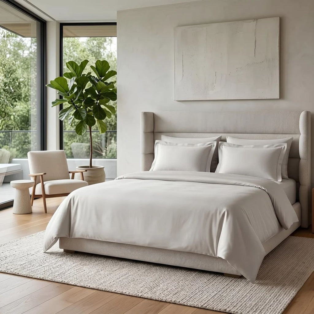 KELSEY BAMBOO SHEET SET SILVER QUEEN