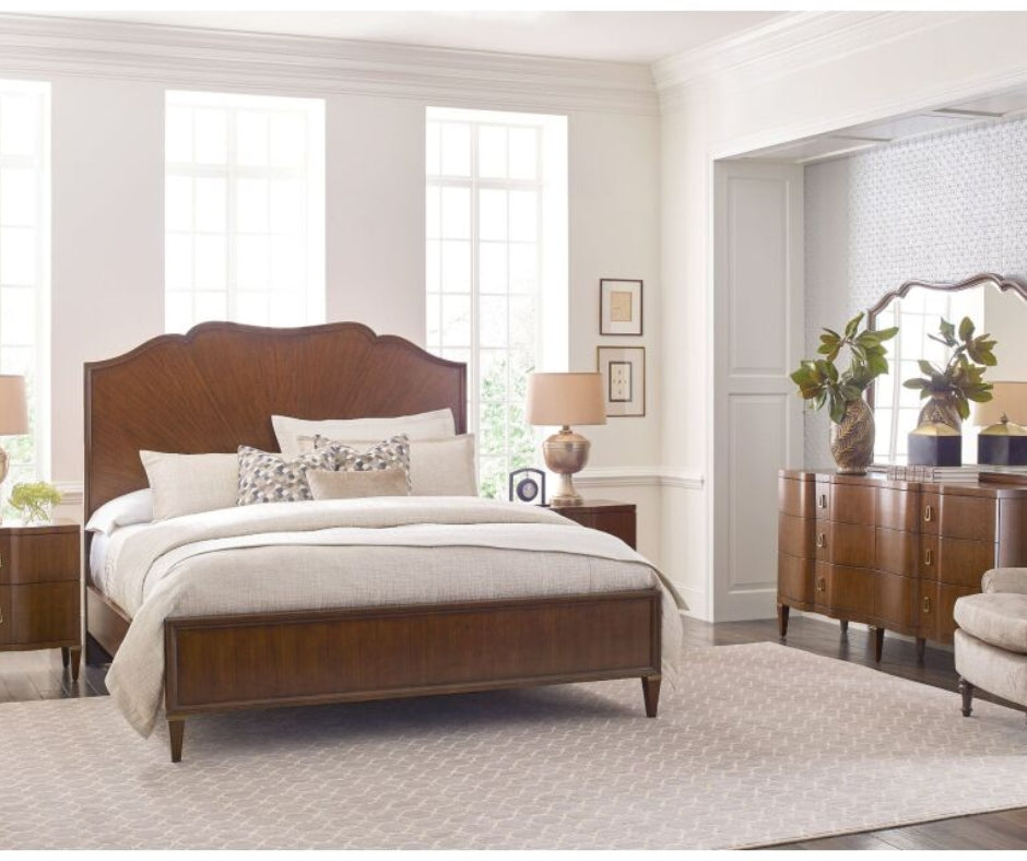 CASSANDRA PANEL QUEEN BED