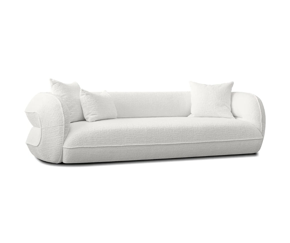 MILA  3 SEATER SOFA BLISS WHITE