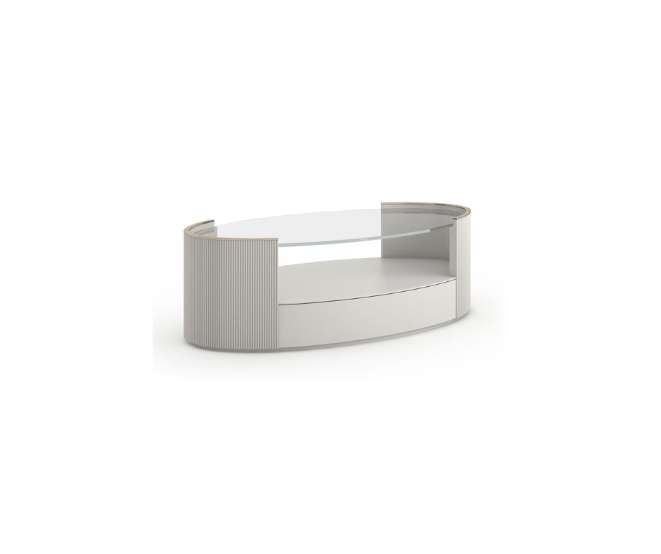 AVA  OVAL COCKTAIL TABLE