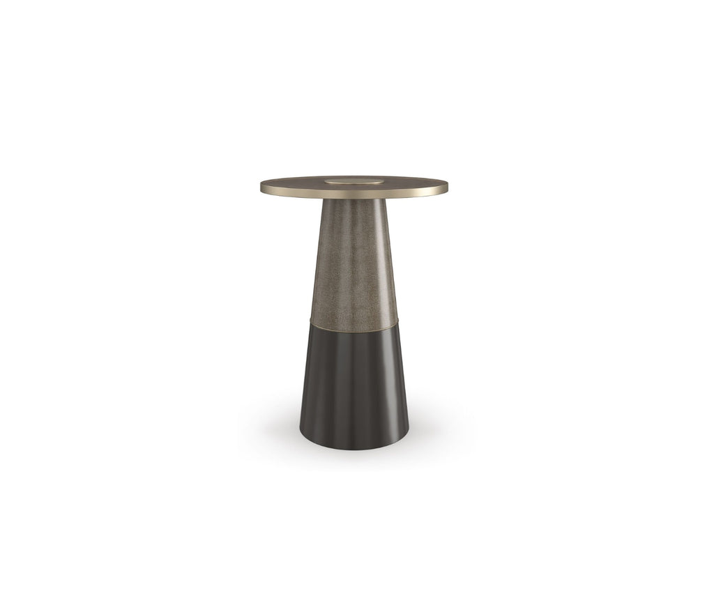 MONROE SIDE TABLE BRUSHED GOLD