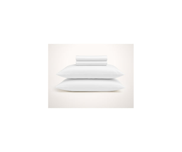 ENSEMBLE DE DRAPS BAMBOU KELSEY BLANC