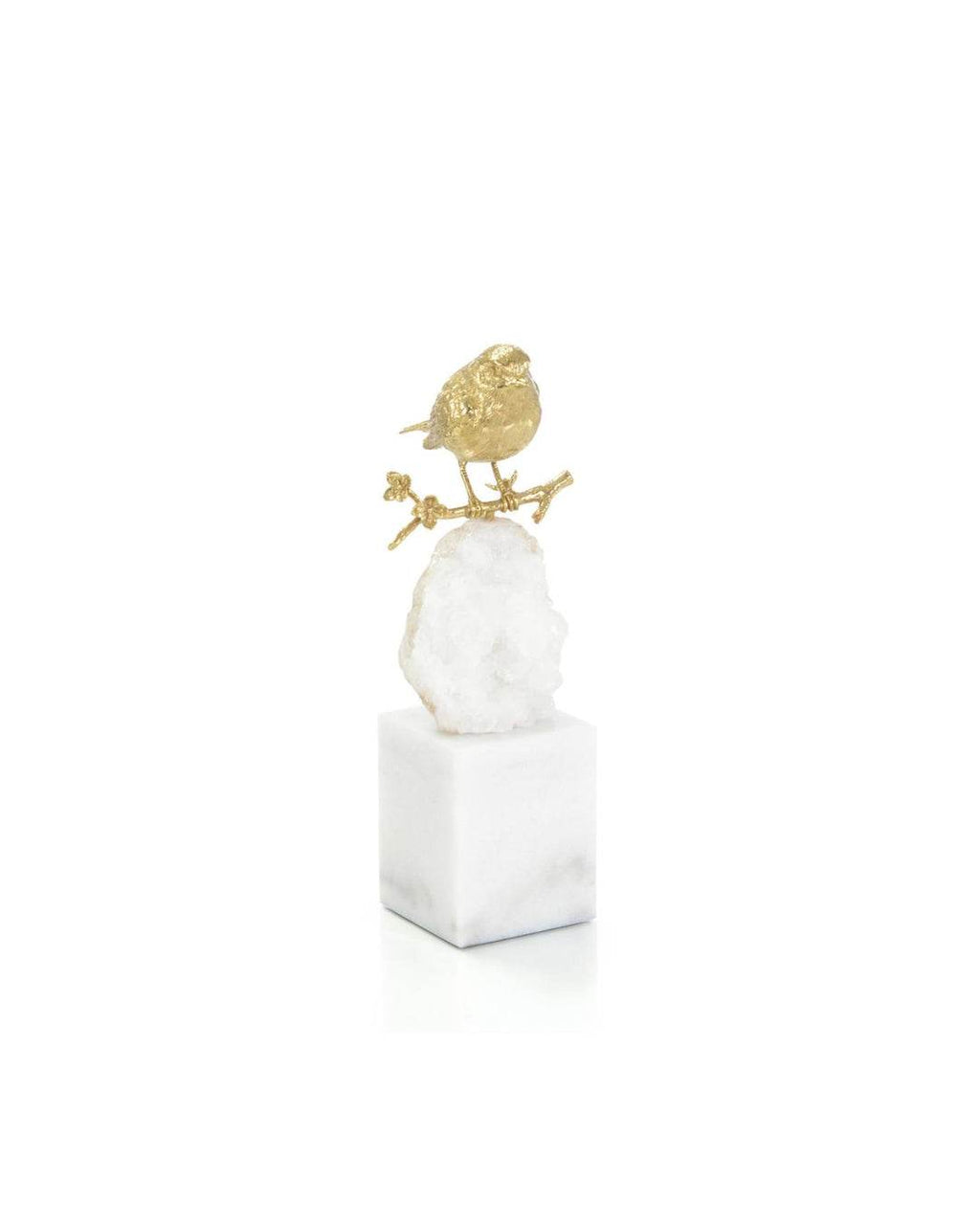CINDY BIRD AND QUARTZ SCULPTURE II - Mobilart