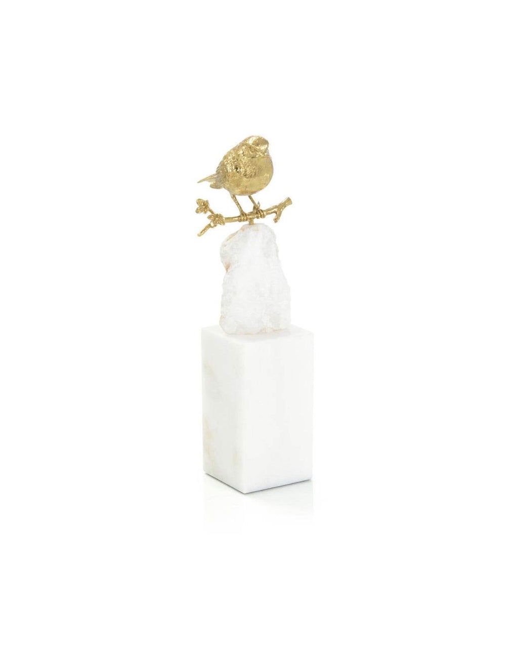 CINDY BIRD AND QUARTZ SCULPTURE I - Mobilart