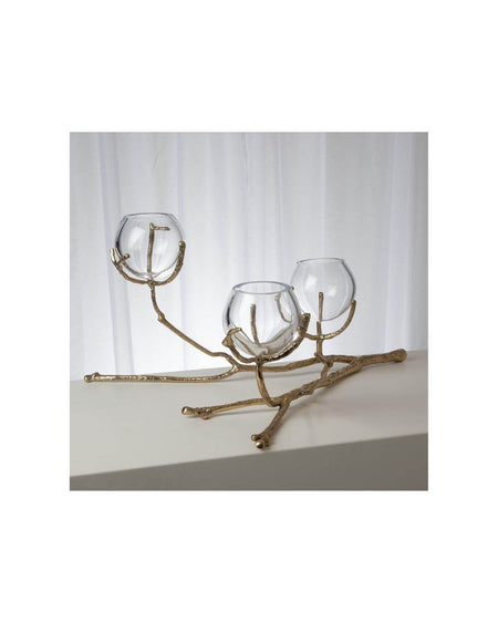 DOROTHY VASE HOLDER-BRASS 3 - Mobilart